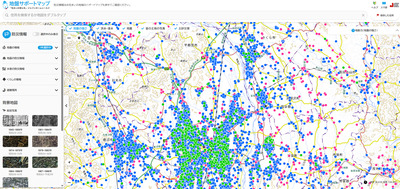 ジャパンホームシールドの地図画像